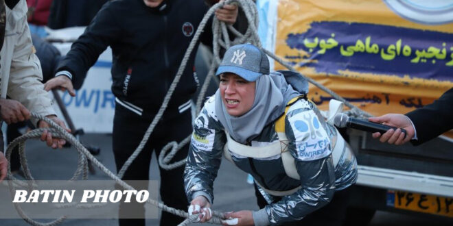 رکوردشکنی گیتی موسوی، قوی‌ترین زن جهان در تبریز